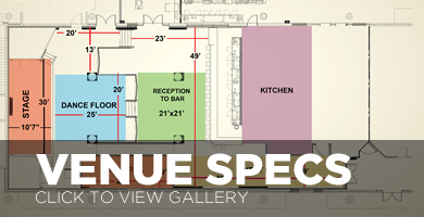 3NINE Orlando - Venue Specifications Button